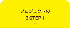 プロジェクトの３STEP！